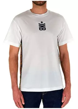 Белая мужская Футболка Bikkembergs