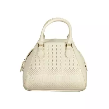 Белая полиэтиленовая сумка Valentino Bags, белый