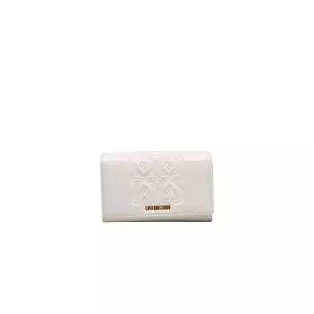 Белая полиэтиленовая женская сумка через плечо LOVE MOSCHINO