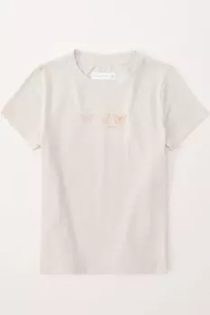 Белая рубашка Abercrombie & Fitch, белый