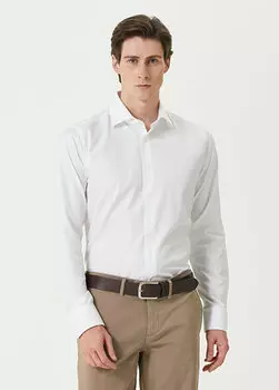 Белая рубашка Canali