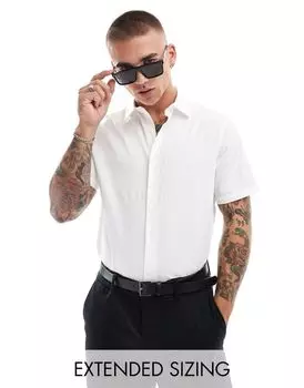 Белая рубашка классического кроя ASOS DESIGN
