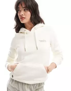 Белая толстовка с логотипом Superdry Essential