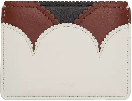 Белая визитница Linda Chloé