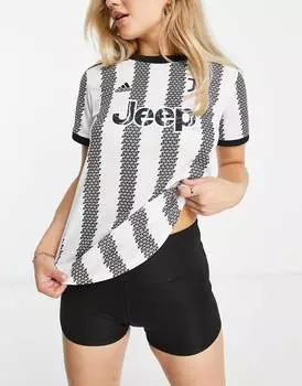 Белая женская домашняя рубашка adidas Football Juventus 2022/23
