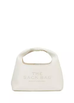 Белая женская сумка mini sack Marc Jacobs