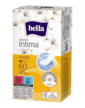 Bella Panty Intima Normal ежедневные прокладки, 60 шт.