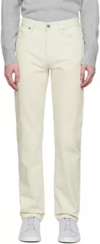 Бело-белые джинсы Roccia ZEGNA