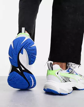 Бело-синие кроссовки Puma Morphic