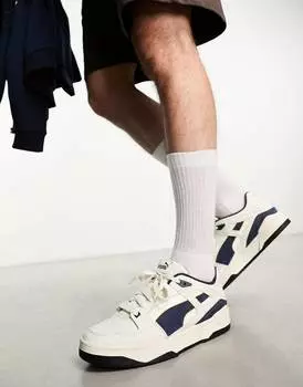 Бело-синие кроссовки Puma Slipstream