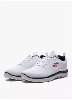 Бело-темно-синие мужские повседневные кроссовки 232395TK WNV SUMMITS Skechers, белый