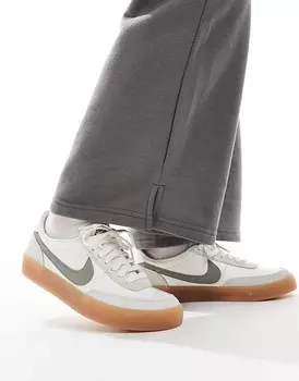 Бело-зеленые кроссовки Nike Killshot 2