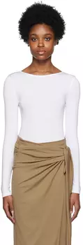 Белое боди \Мемфис\"" Wolford