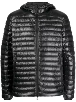 Belstaff пуховик с капюшоном, черный