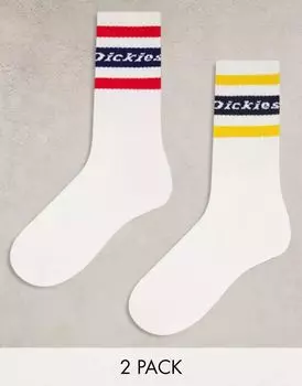 Белые 2 пары носков Dickies Genola