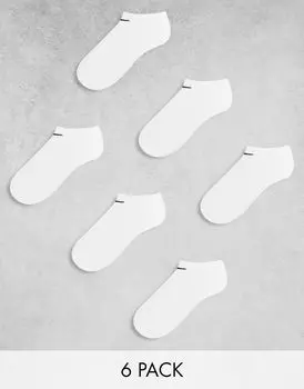 Белые 6 пар носков Nike Everyday Cushioned