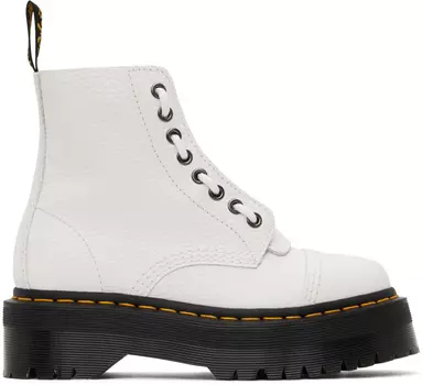 Белые ботильоны Sinclair Dr. Martens