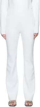 Белые брюки Bootcut Birrot