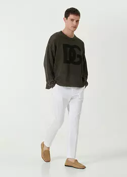 Белые брюки re-edition Dolce&Gabbana
