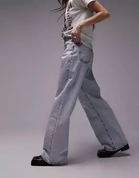 Белые джинсы Topshop Column