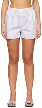Белые хлопковые шорты Alexander Wang