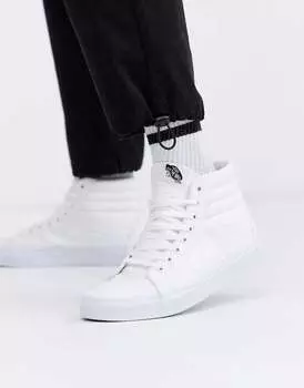 Белые кроссови Vans SK8-Hi