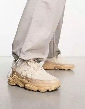 Белые кроссовки adidas Ozweego TR