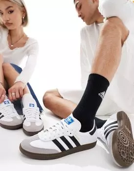 Белые кроссовки adidas Samba OG