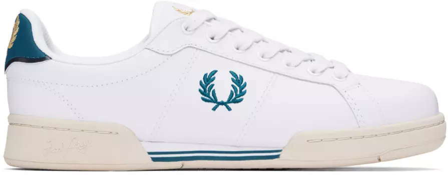 Белые кроссовки B722 Fred Perry