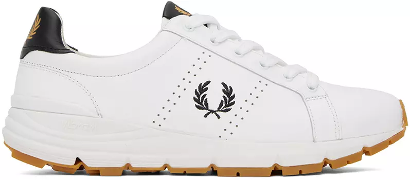 Белые кроссовки B723 Fred Perry