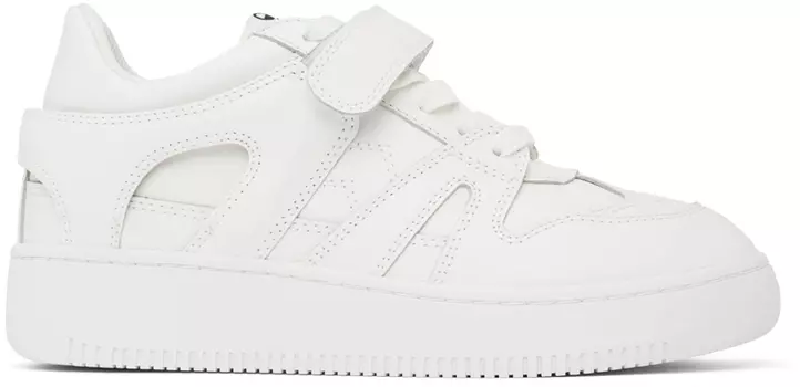Белые кроссовки Baps Isabel Marant