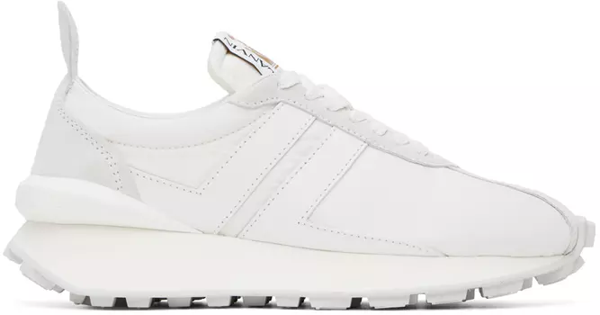 Белые кроссовки BUMPR Lanvin