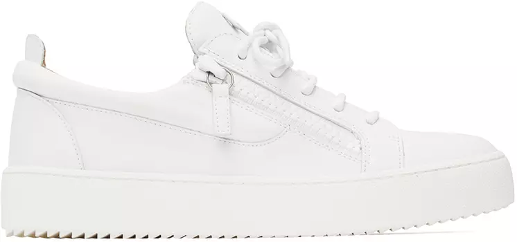 Белые кроссовки Frankie Giuseppe Zanotti