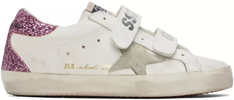Белые кроссовки Golden Goose Old School