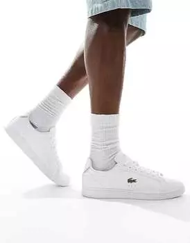 Белые кроссовки Lacoste Carnaby Pro BL23 1 SMA