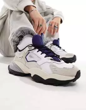Белые кроссовки Lacotse L-Guard Lacoste