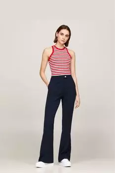 Белые кроссовки на платформе Tommy Hilfiger, белый