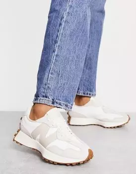 Белые кроссовки New Balance 327