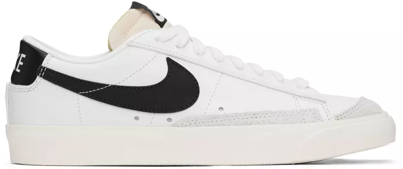 Кроссовки Nike Blazer Low 77, белый/черный