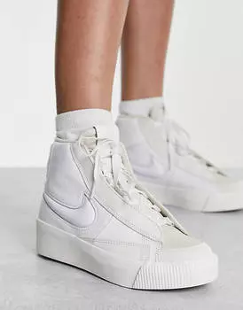 Белые кроссовки Nike Blazer Mid Victory