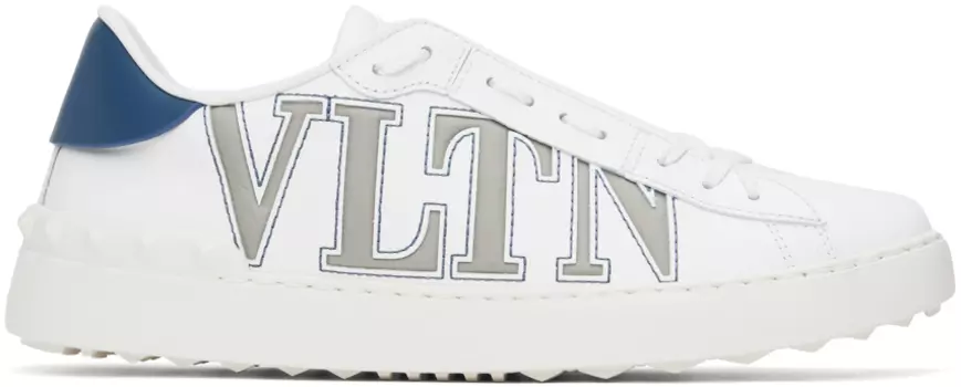 Белые кроссовки Open 'VLTN' Valentino Garavani