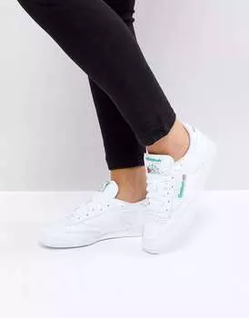Белые кроссовки Reebok Club C 85