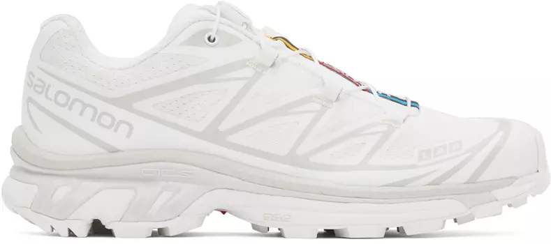 Белые кроссовки Salomon XT-6