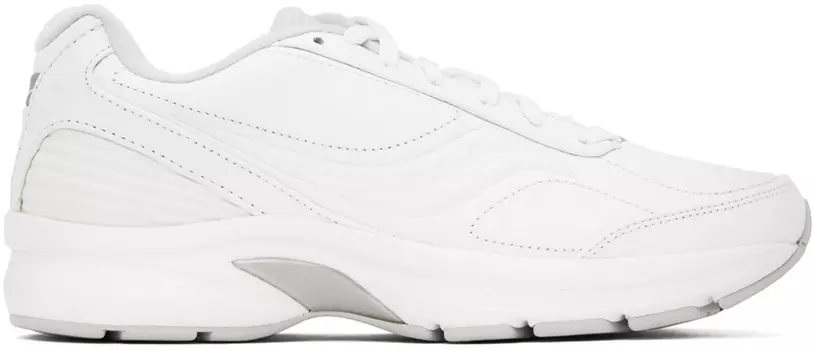 Белые кроссовки Saucony Omni Walker 3