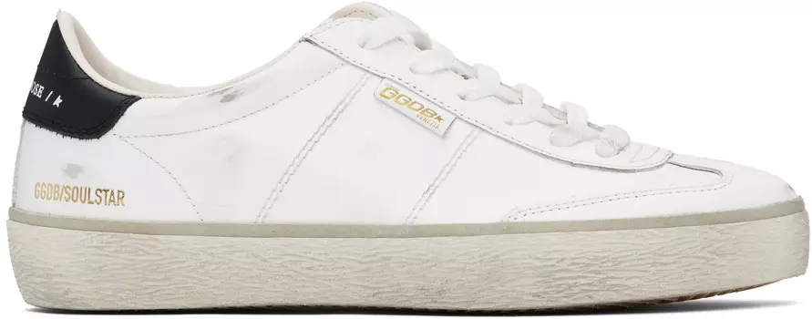 Белые кроссовки Soul Star Golden Goose