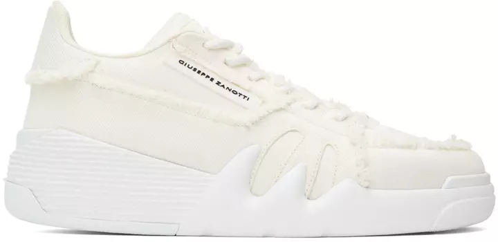 Белые кроссовки Talon Giuseppe Zanotti