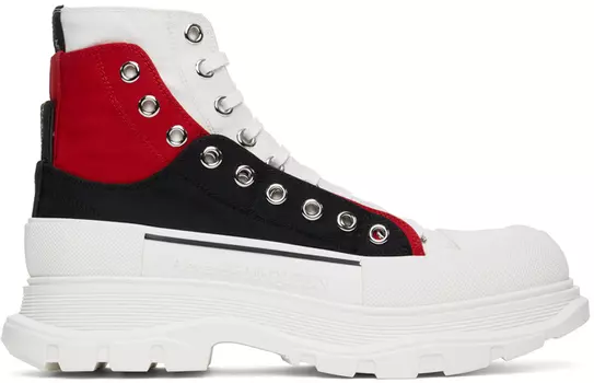 Белые кроссовки Tread Slick Alexander McQueen