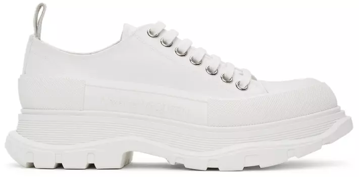 Белые кроссовки Tread Slick Alexander McQueen