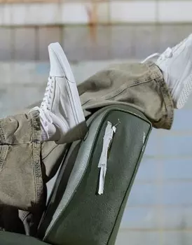 Белые кроссовки Vans Old Skool