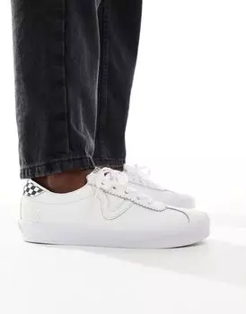 Белые кроссовки Vans Sport Low